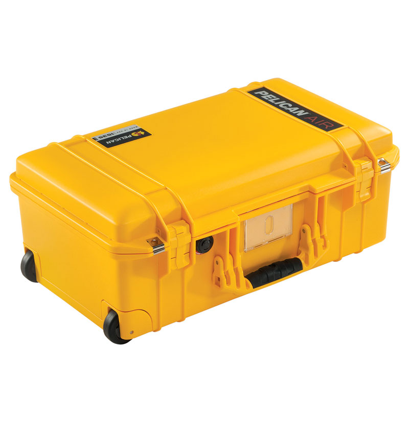 F07134 未使用品 PELICAN 1535 エアケース イエロー Pelican 1535 Medium Air Wheeled Case With Pick N Pluck Foam | 1535WF