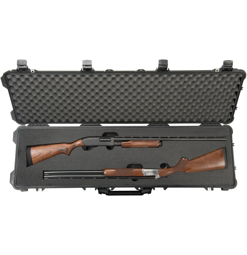 Pelican 1750 Long Wheeled Gun Case With Layered Foam