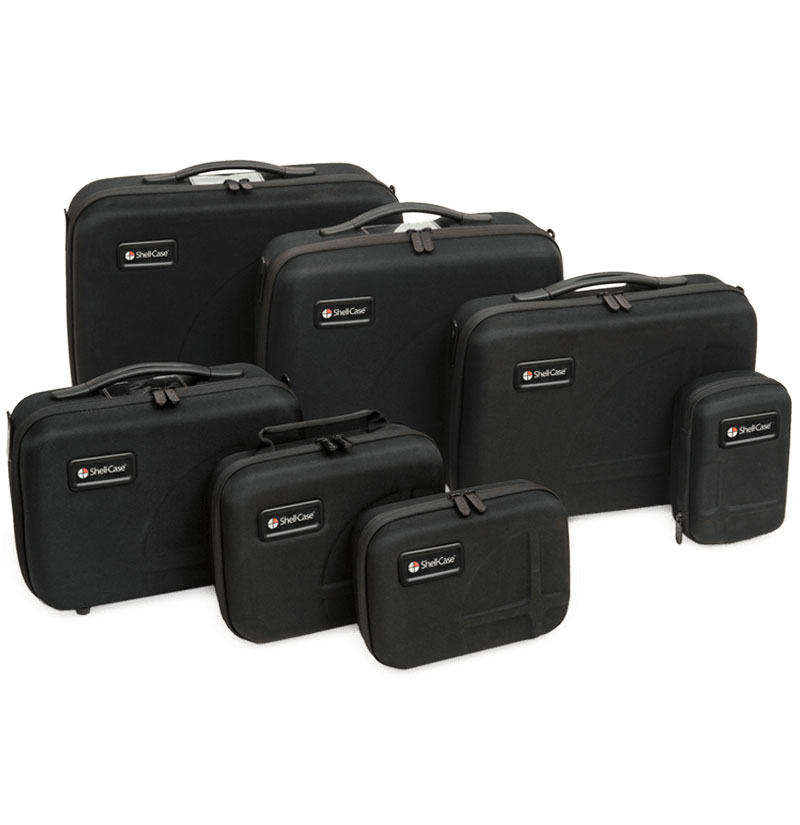 Shell Case Hybrid 340 EVA Carrying Case | Pouch and Divider Interior