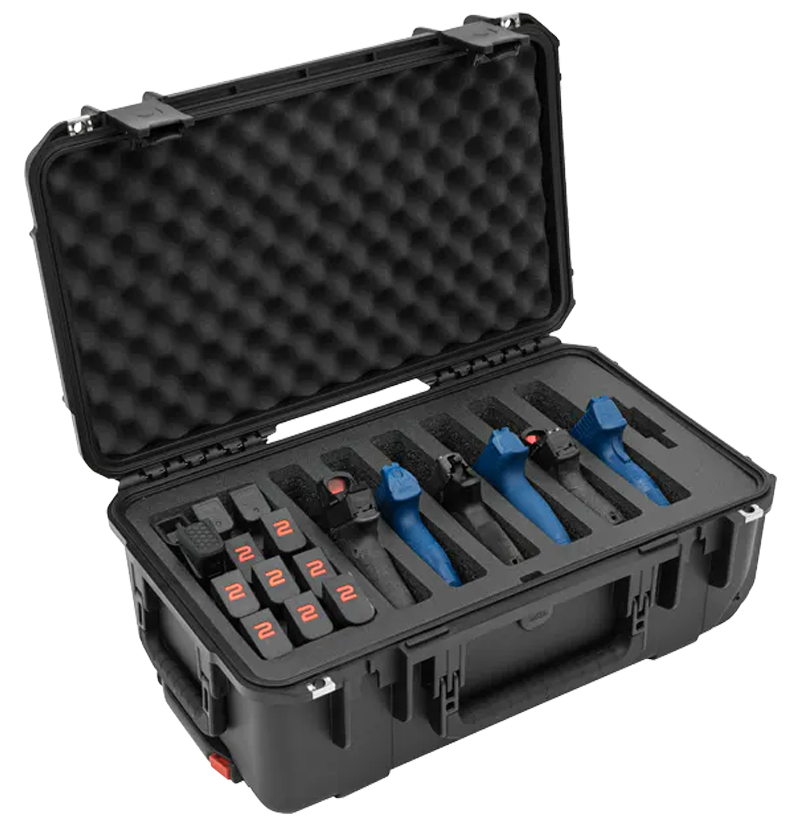 SKB wheeled multi-handgun protective case