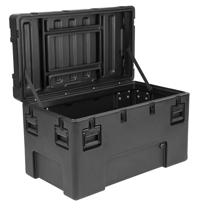 4422 Rectangular Case SKB 3R 4222-24 Shipping Case With Wheels | Empty Interior