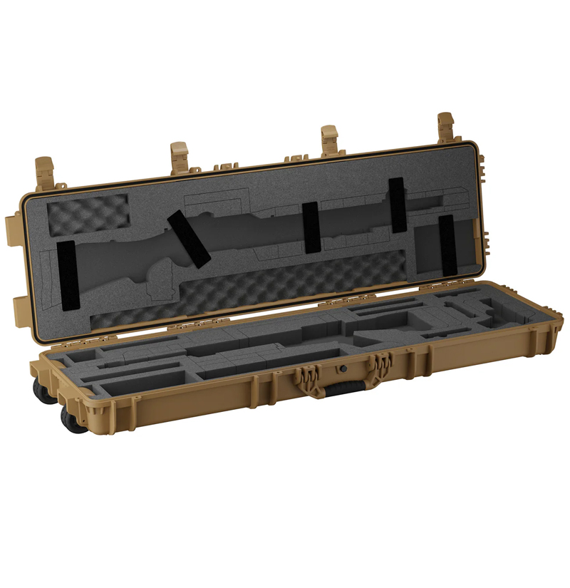 Condition 1 55 in. 3 Rifle Wheeled Case with Pre-Cut Foam | Model 818