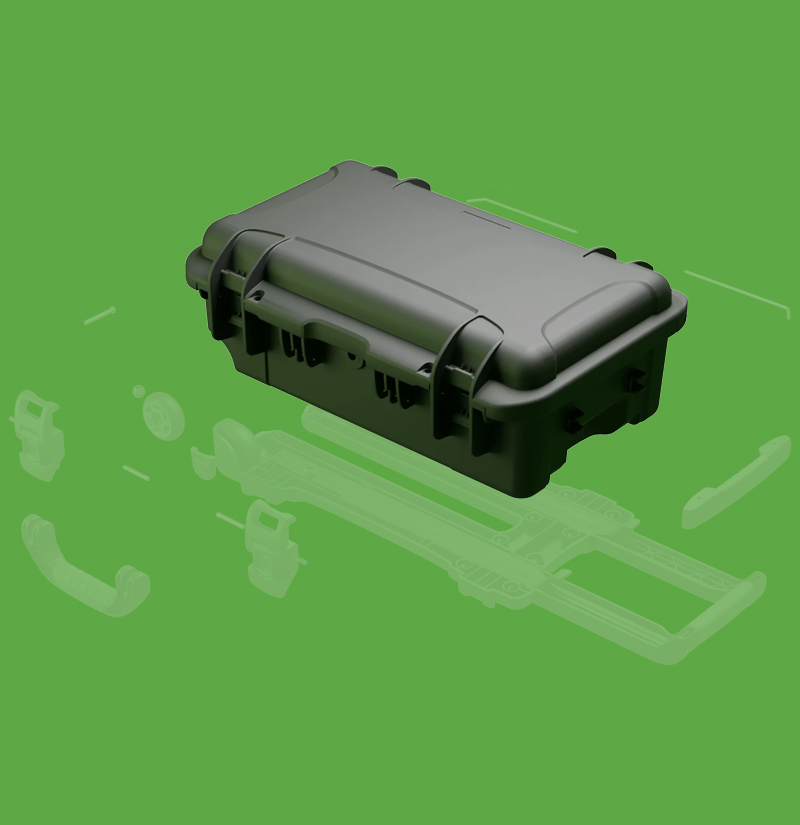 Nanuk-R Recycled Case Components