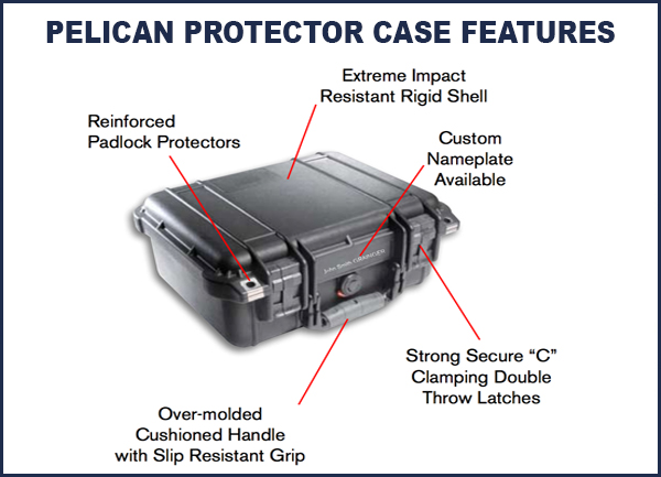 Pelican 1782 4 pc. Pick N Pluck Foam Set For 1780 Protector Case