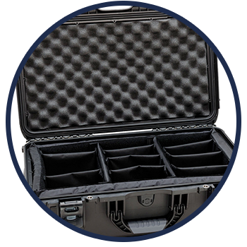 Nanuk Case with Padded Dividers
