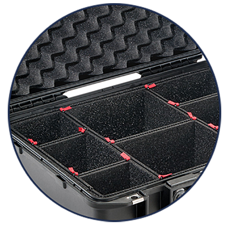 Pelican 1615 Large Air Wheeled Case With TrekPak Divider System 1615TP