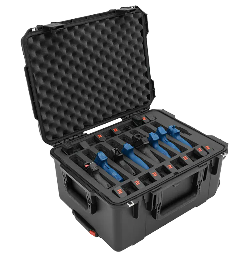 SKB iSeries 2015-10 Eight Handgun Case with Wheels