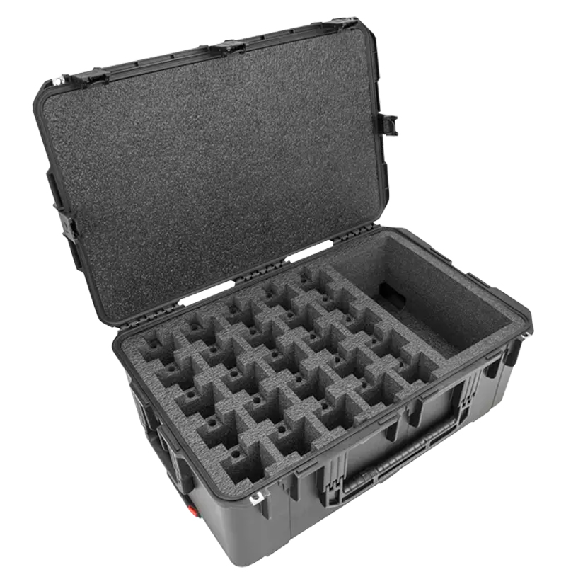 SKB Field-Ready iSeries Motorola APX8000 25-Pack Radio Case with Wheels
